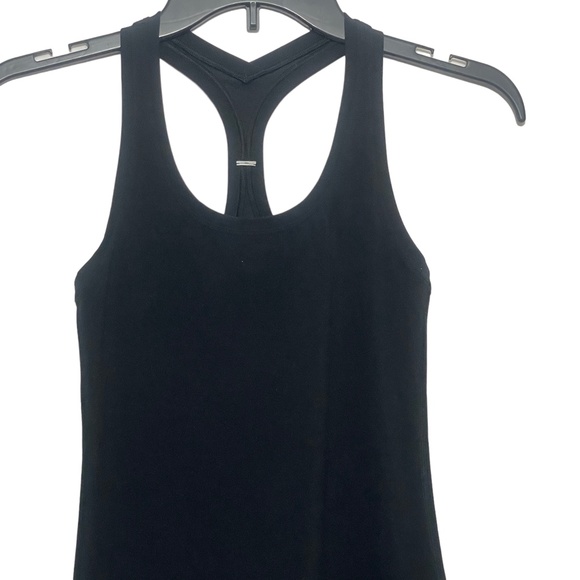 Lululemon 2 (see measurement) Black Razorback Tank, Soft Medium Weight - Picture 3 of 5